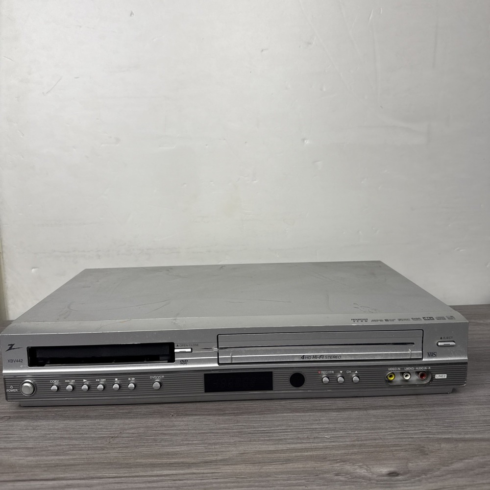 Zenith VCR/DVD Combo Player XBV442 4 Head HiFi VHS Player Tested